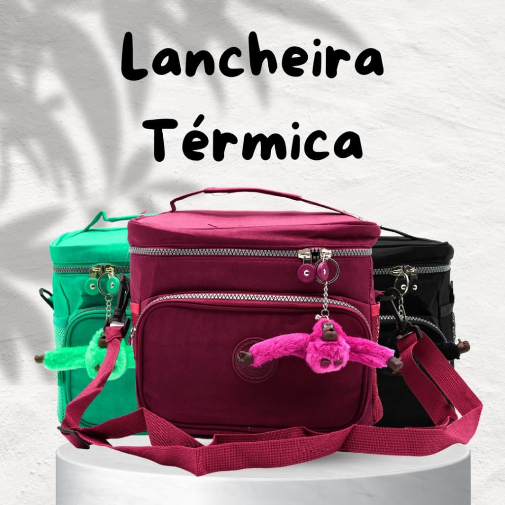 Lancheira Térmica Escolar Transversal