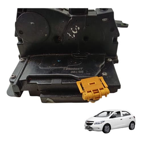 Fechadura Eletronica Gm Onix Traseira Direita Acl 13588867 Preto