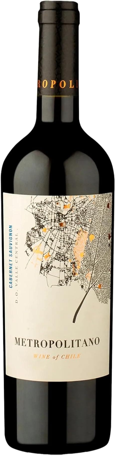 Vinho Tinto Chileno Metropolitano D.O. Valle Central Cabernet Sauvignon