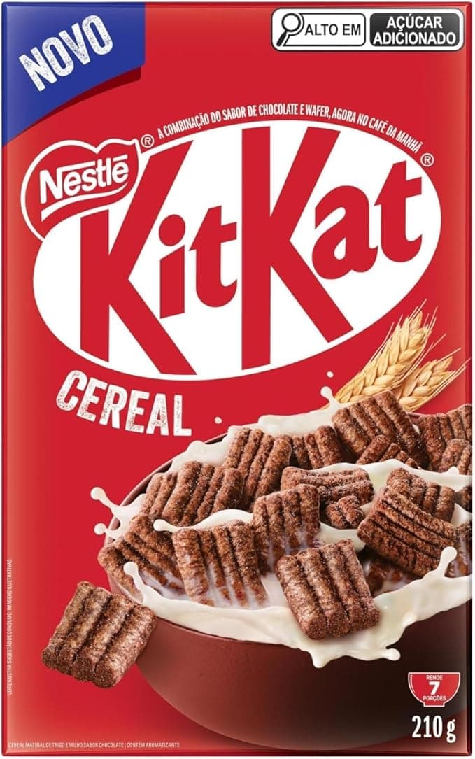 Cereal Matinal Chocolate Kitkat Caixa 210g